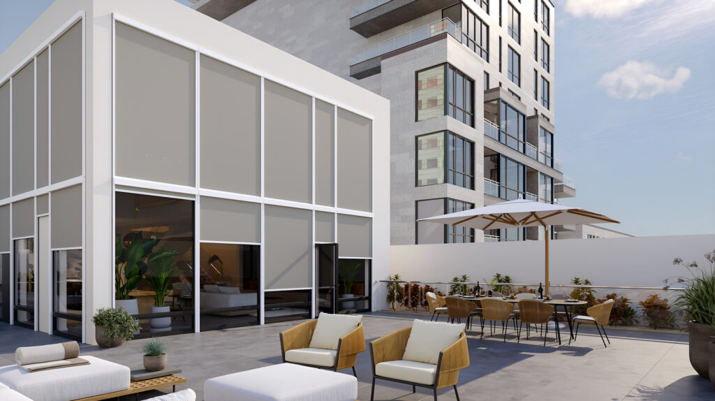 Toppoint outdoor screen